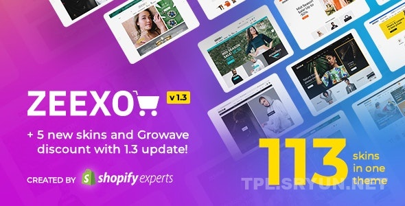 Zeexo v1.4-多用途Shopify主题-多语言和RTL支持