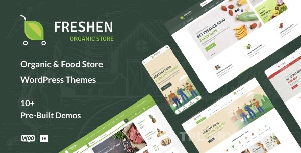 Freshen – 绿色有机食品商店 WordPress 主题