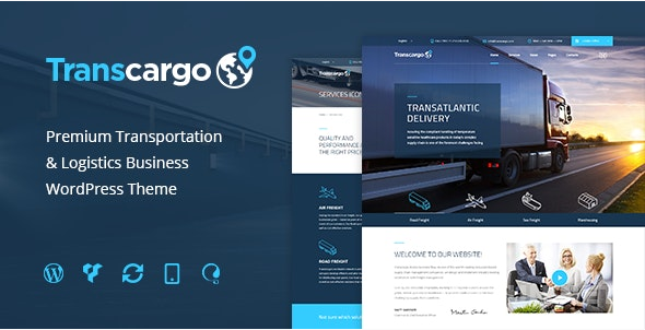 TRANSCARGO V2.8 - 运输 WordPress 物流主题