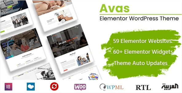 Avas – Elementor WordPress 主题
