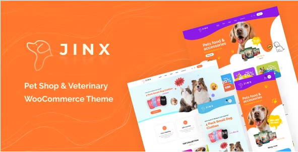 Jinx v1.0.2–宠物店和兽医WooCommerce主题