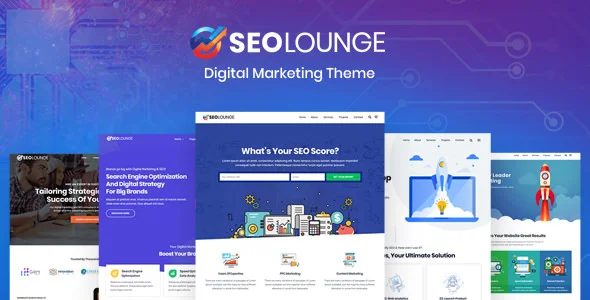 SEOLounge – SEO营销推广网站模板WordPress汉化主题 – v4.0.1